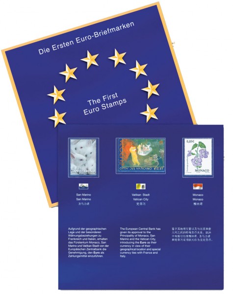 Das erste EURO-Briefmarken-Folder