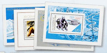 DDR Set "Olympische Winterspiele" ** - Briefmarken der DDR -