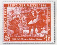SBZ Allg.A. MiNr. 230/31 ** Leipziger Frühjahrsmesse 1949