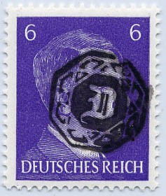 Dt. Lokalausgabe - Löbau MiNr. 7 a ** (auf DR 785 a - blauviolett)