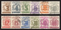 SBZ West-Sa. MiNr. 138/49Y o Volkssolidarität (12 Werte)