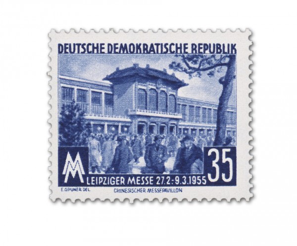 DDR MiNr. 448aXI ** gepr. Leipziger Frühjahrsmesse 1955