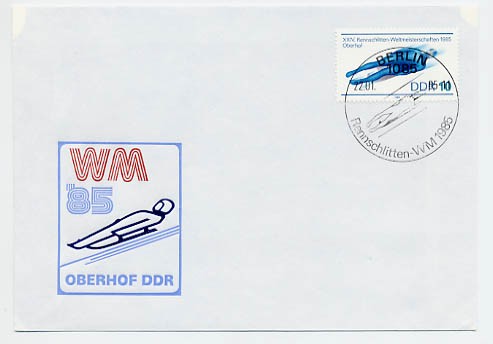 DDR FDC MiNr. 2923 Rodel-WM