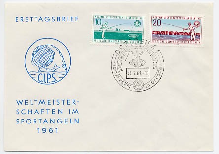 DDR FDC MiNr. 841/42 Angel-WM