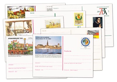 BRD Sonder-Postkarten-Ganzsachen *